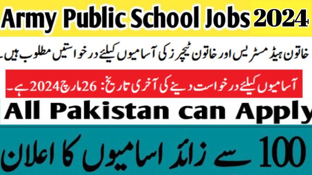 APS Kohat Teaching Jobs