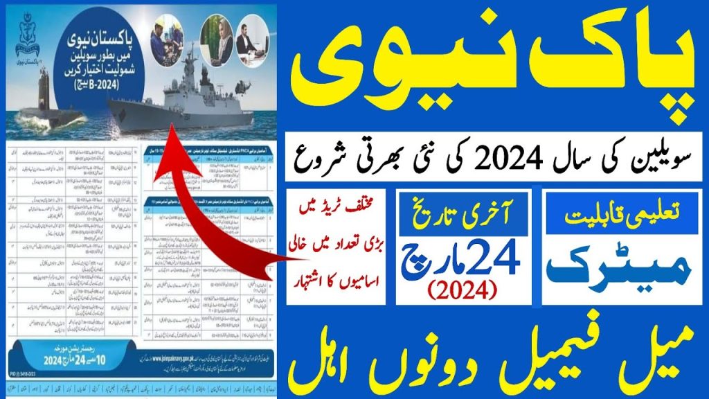 Pak Navy Jobs